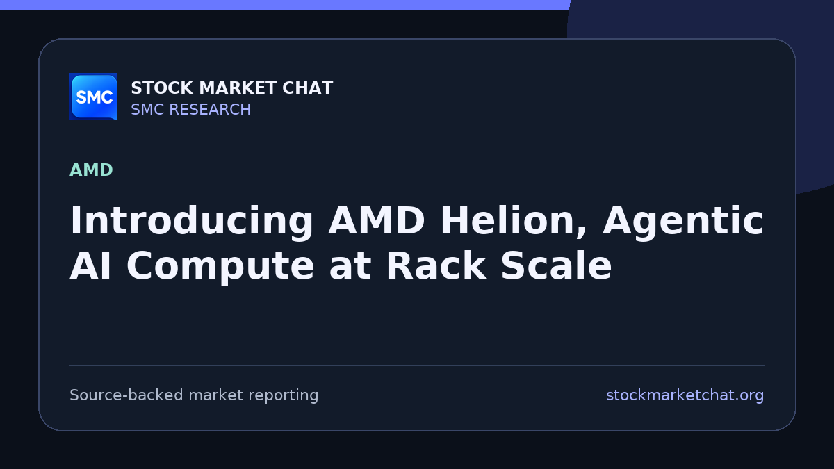Introducing AMD Helion, Agentic AI Compute at Rack Scale